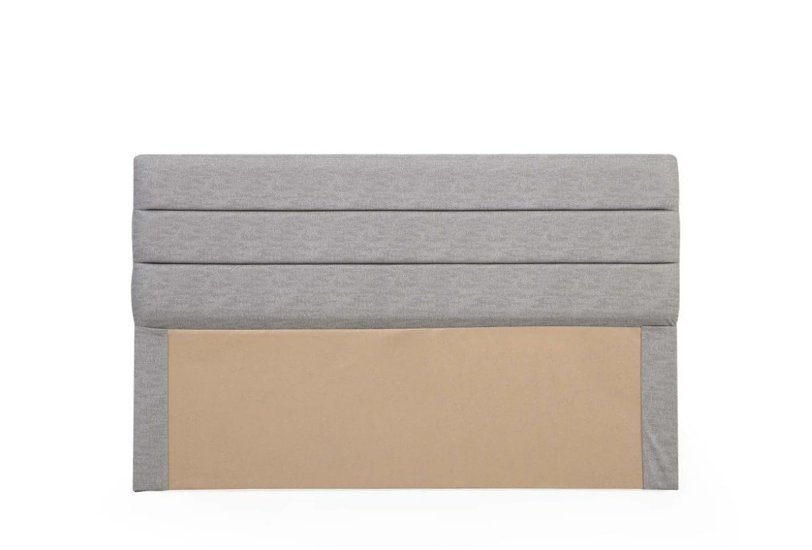 Tête de lit Volka 120cm Tissu Gris
