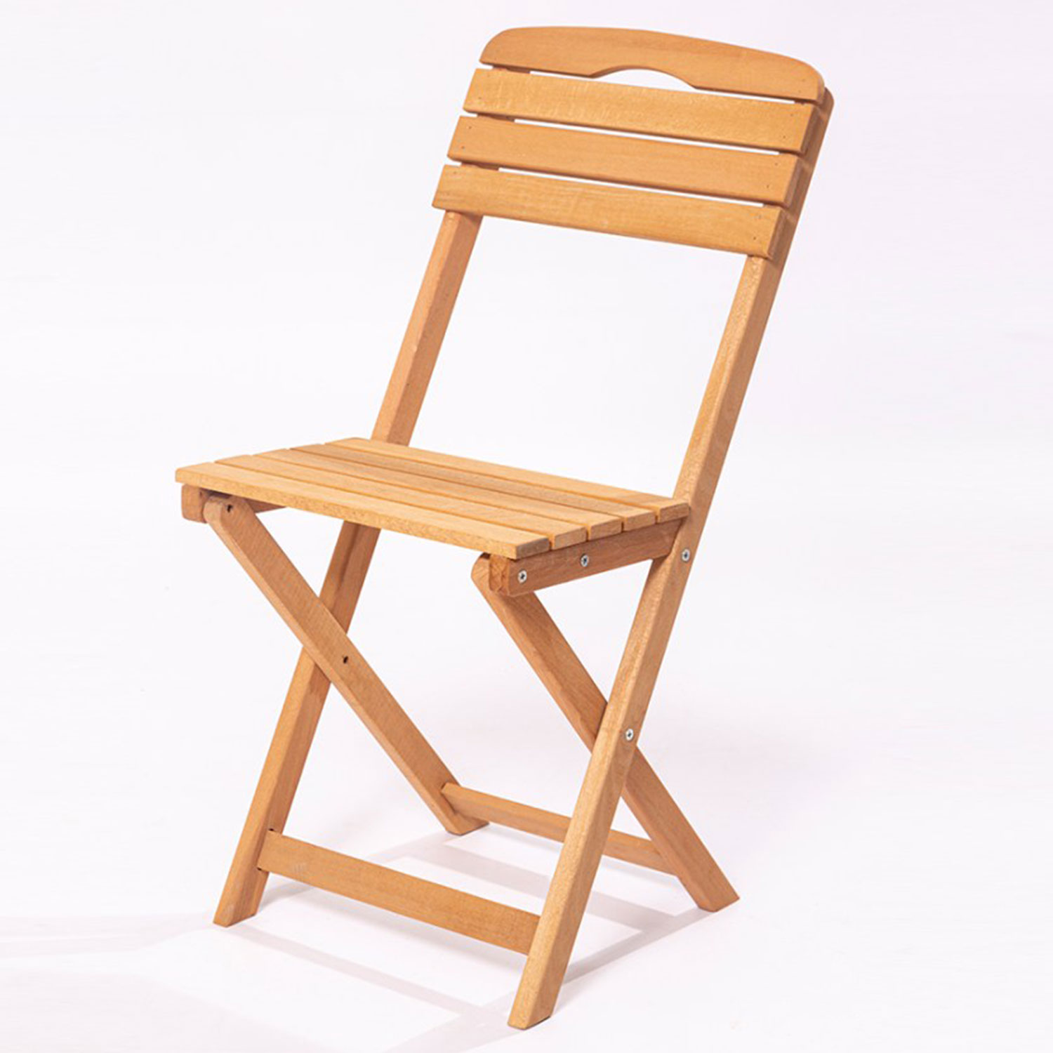 Chaise de jardin Crodoue Bois massif Naturel