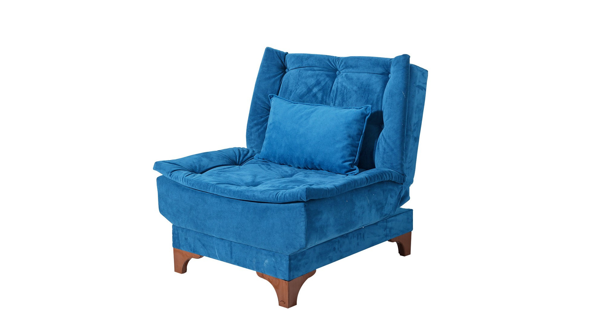 Chaise / Fauteuil convertible Lefkada Tissu Bleu foncé