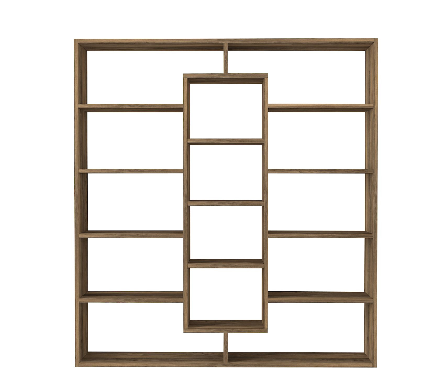 Étagère bibliothéque Alexa H135,7cm Bois Naturel