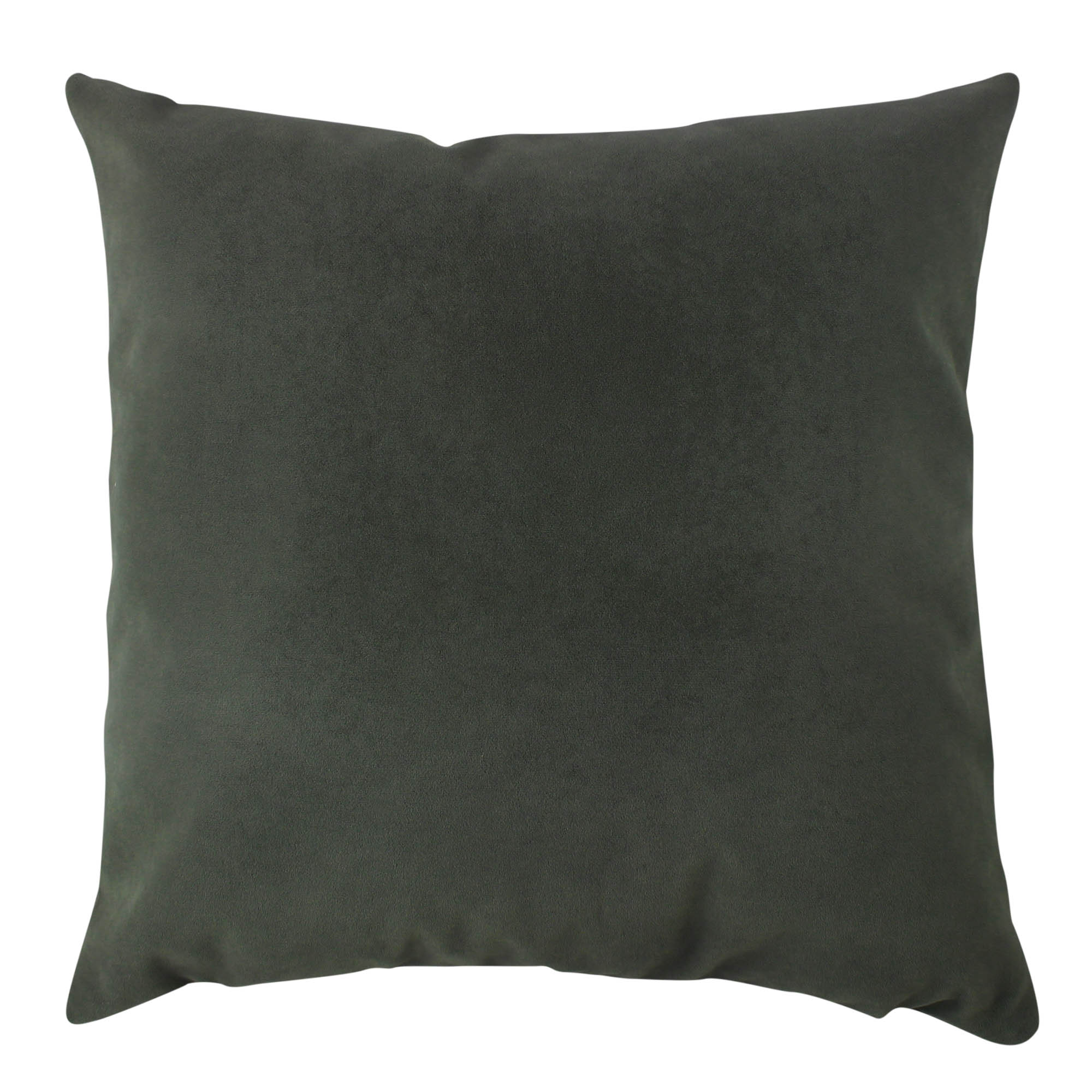 Coussin Corare 43x43cm Velours Vert nuit