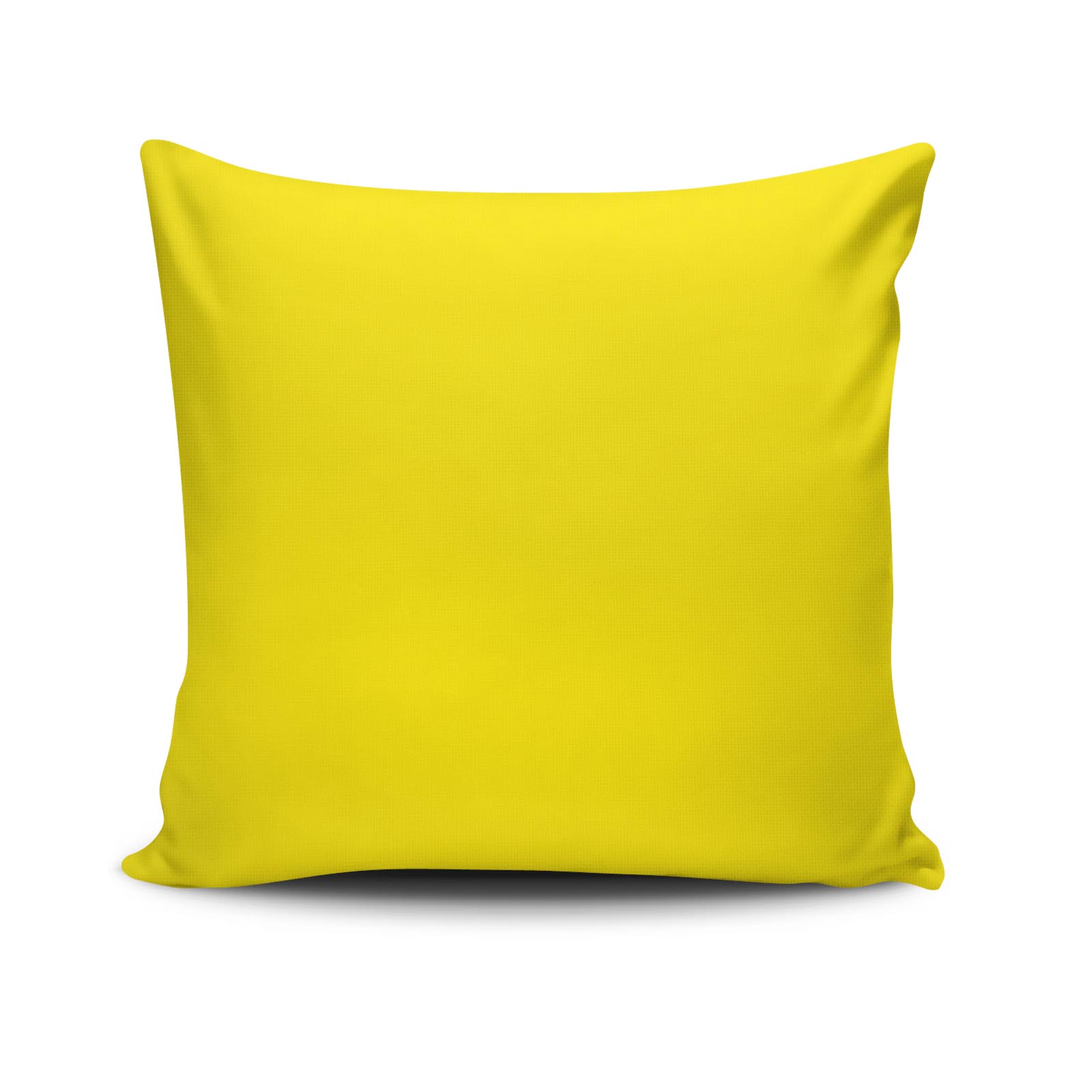Coussin Deorsum 43x43cm Tissu Jaune et Blanc
