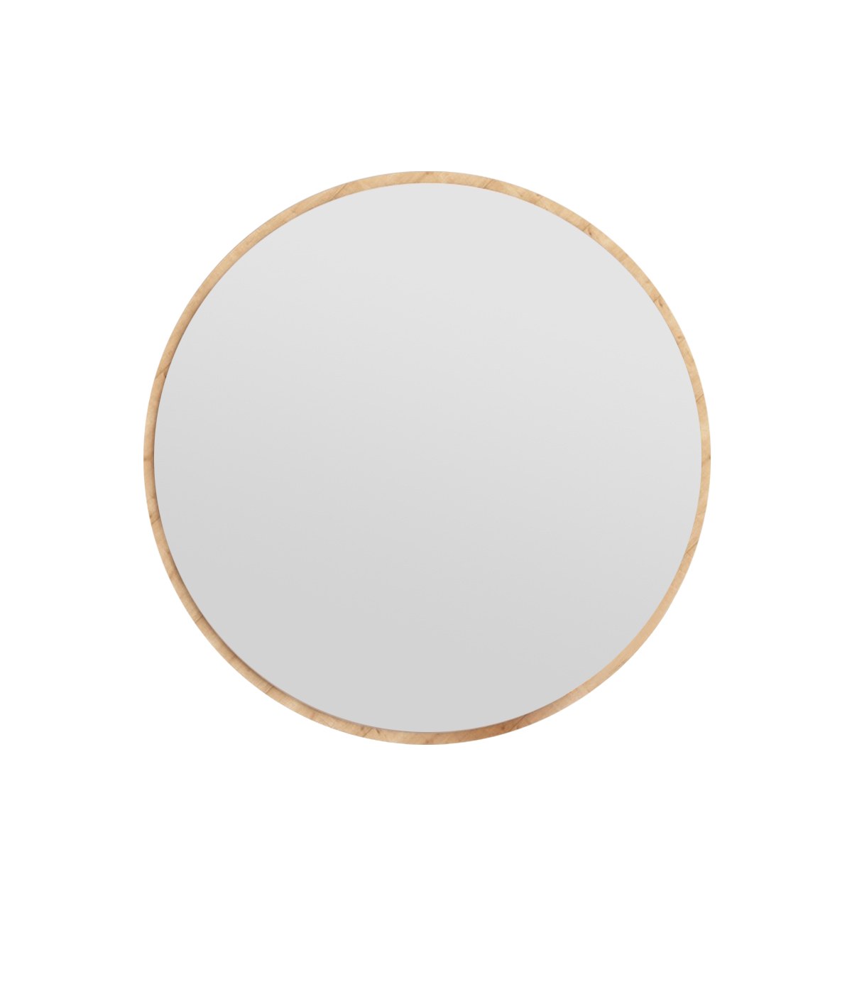 Miroir décoratif Adriata D60cm Bois clair