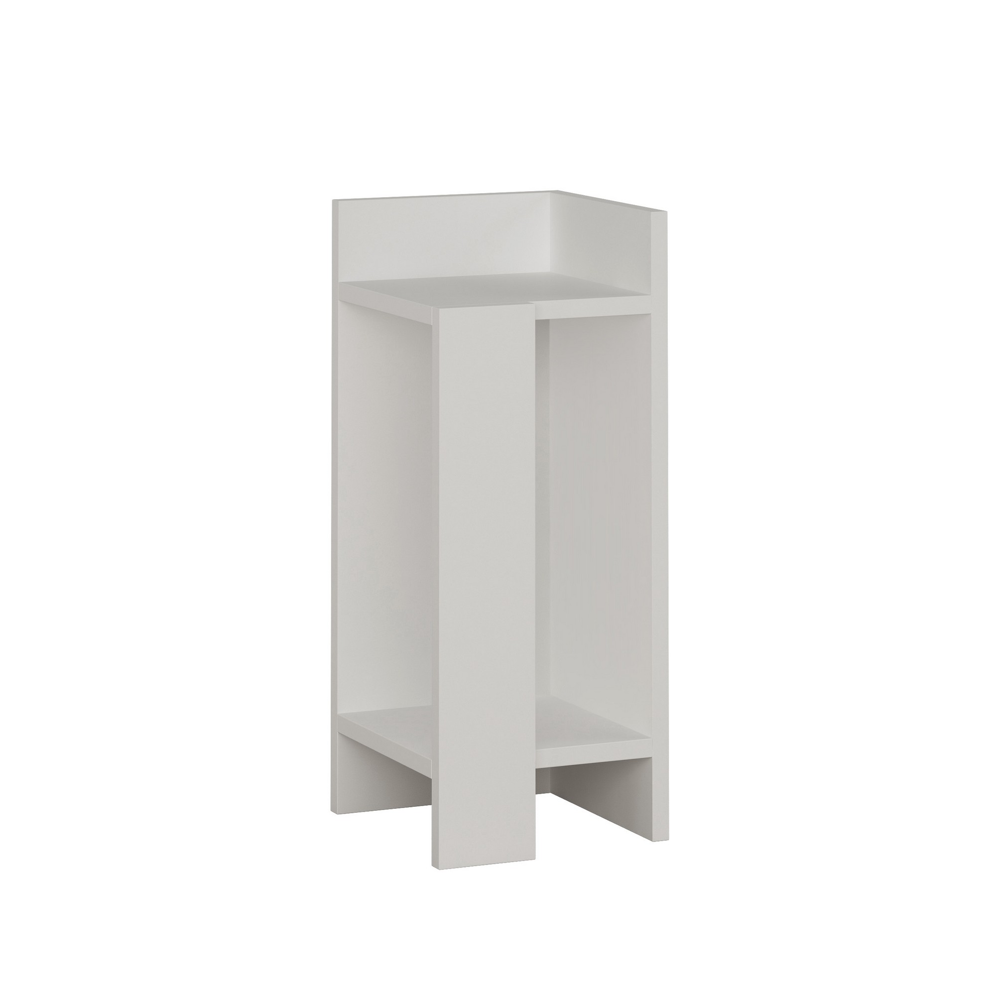 Table de chevet côté droit Vulas Blanc