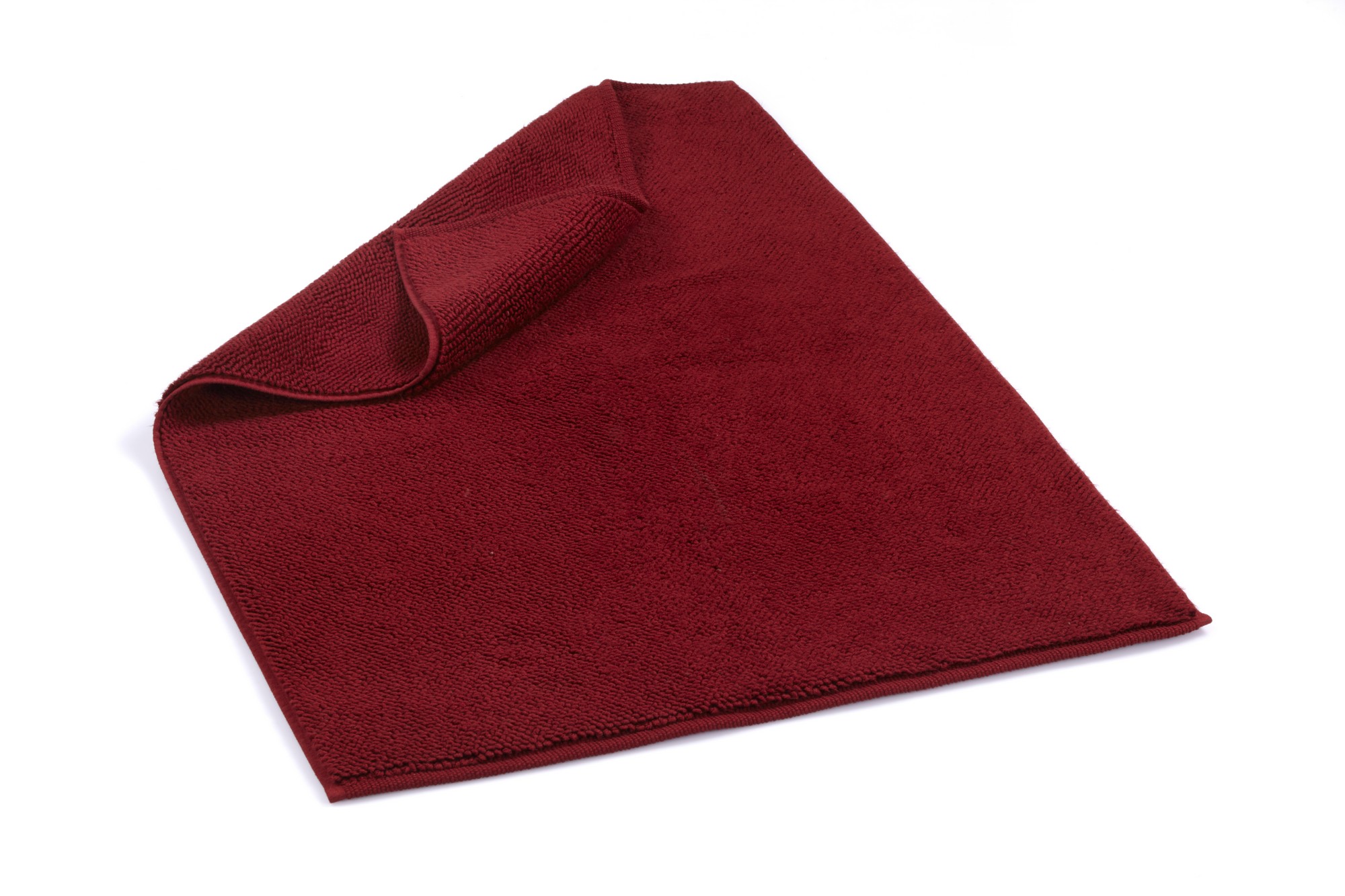 Tapis de bain Bibulus 60x90cm Coton Rouge