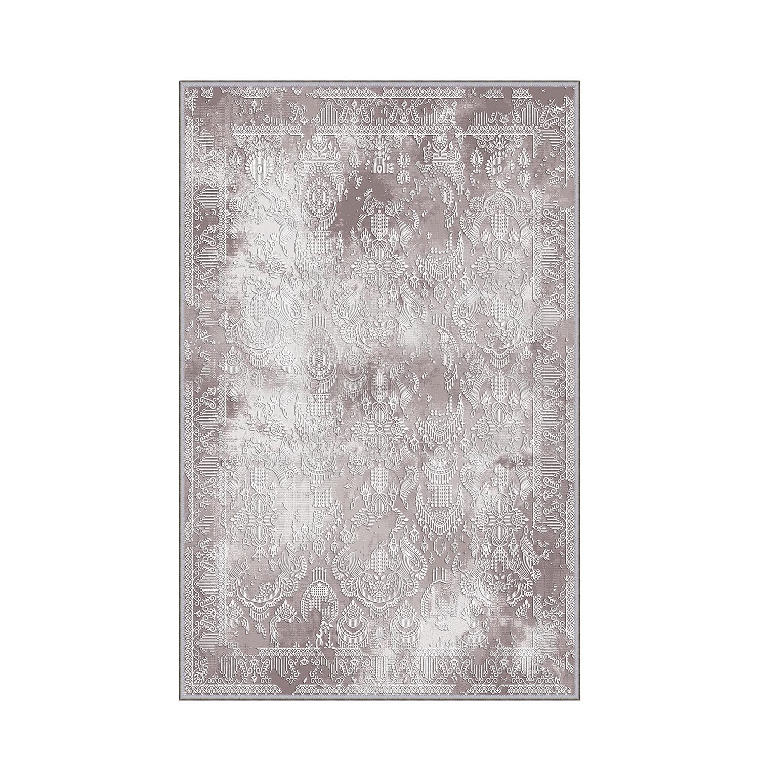 Tapis Yoda 100x150cm Motif Victorien Beige