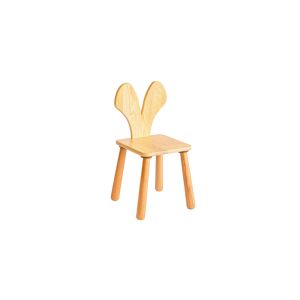 Chaise pour enfant Oreille de souris Ciet Pin massif clair