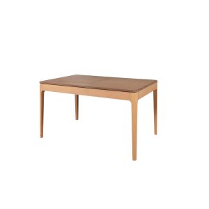Table à manger extensible Niton Bois massif clair