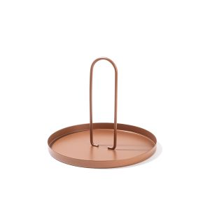 Présentoir Marla D20xH18cm Métal Cuivre