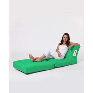 Pouf convertible / coussin de sol Kendel Vert