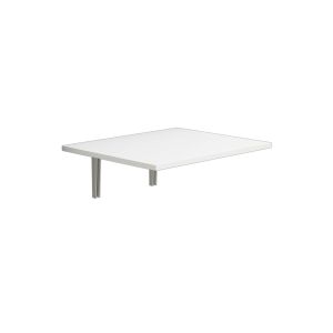 Bureau / Étagère murale pliable Fei 50x60cm Bois Blanc