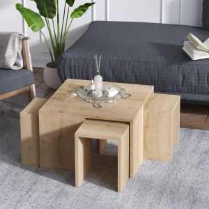 Ensemble table basse et tables d