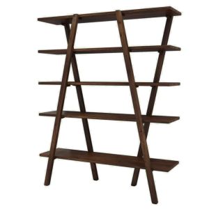 Etagères bibliothèque Abore L120xH148cm Pin massif Marron