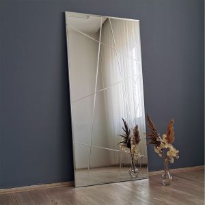 Miroir décoratif Speculo 62x130cm Verre craquelé
