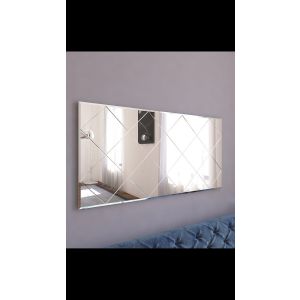Miroir mural décoratif Ocefis L120xH60cm Motif Losange