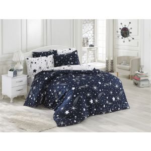 Parure de lit double 240x220cm et 2 taies d