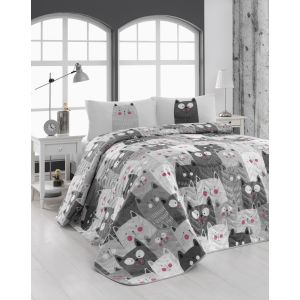 Set de couvre-lit 220x240cm et 2 taies d