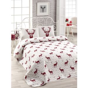 Set de couvre-lit 220x240cm et 2 taies d