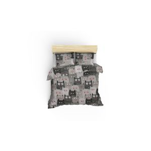 Set de housse de couette 220x240cm et 2 taies d