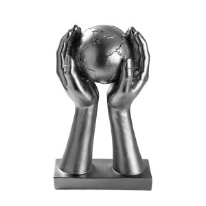 Statue décoratif Javea L19xH30cm Argent