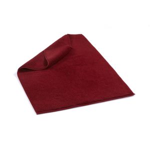 Tapis de bain Bibulus 60x90cm Coton Rouge