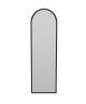 Miroir murale et sur pied Meilin L50xH160cm Bois Noir