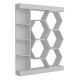 Étagère bibliothèque design Ebisu L140cm Blanc