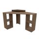 Bureau d'angle Zaido Bois foncé