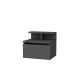 Table de chevet suspendu Tympo Anthracite