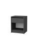 Table de chevet Irnaldo Bois Anthracite