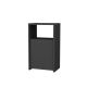 Table de chevet suspendu Lovid Anthracite