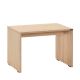 Table basse minimaliste Kirti L60cm Bois clair