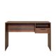 Bureau style industriel 1 tiroir Floryne L120cm Bois foncé