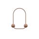 Patère décorative Hala L25xH33cm Métal Cuivre