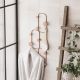 Patère décoratif Amkam L28xH70cm Métal Cuivre
