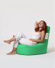Pouf poire Arbone D70xH80cm Tissu Vert