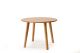 Table à manger rond Tasen D100cm Bois massif clair