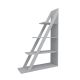 Bibliothèque étagère Dosne H150cm Bois Blanc