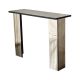 Commode moderne Brillina L105cm Finition Miroir Bronze