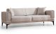 Canapé 3 places convertible Vertice Tissu toile Beige