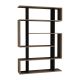 Étagère bibliothèque Kenzia L108cm Anthracite et Bois clair