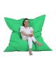 Coussin de sol Axina 140x180cm Tissu Vert
