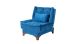 Chaise / Fauteuil convertible Lefkada Tissu Bleu foncé