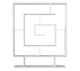 Étagère bibliothèque Dontan L125cm Blanc