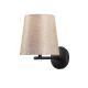 Applique murale Ironforge Tissu Beige et Métal Noir