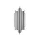Applique murale Lillari L18xH40cm Métal Chrome
