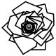 Applique murale origami rose Apertura D40cm Bois et Métal Noir