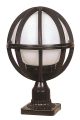 Borne extérieur diffuseur Barbot D23cm Noir et Blanc