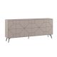 Buffet bas contemporain Santos 184cm Bois Moka