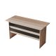 Bureau contemporain Busymo Chêne clair et Noir